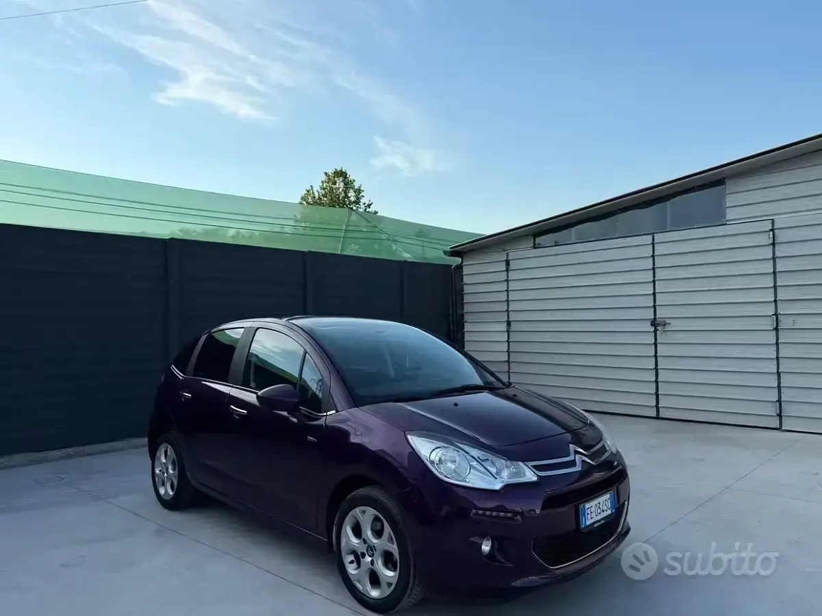 Usata Citroën C3 Exclusive 82 CV (60 kW) 2016 Viola Berlina