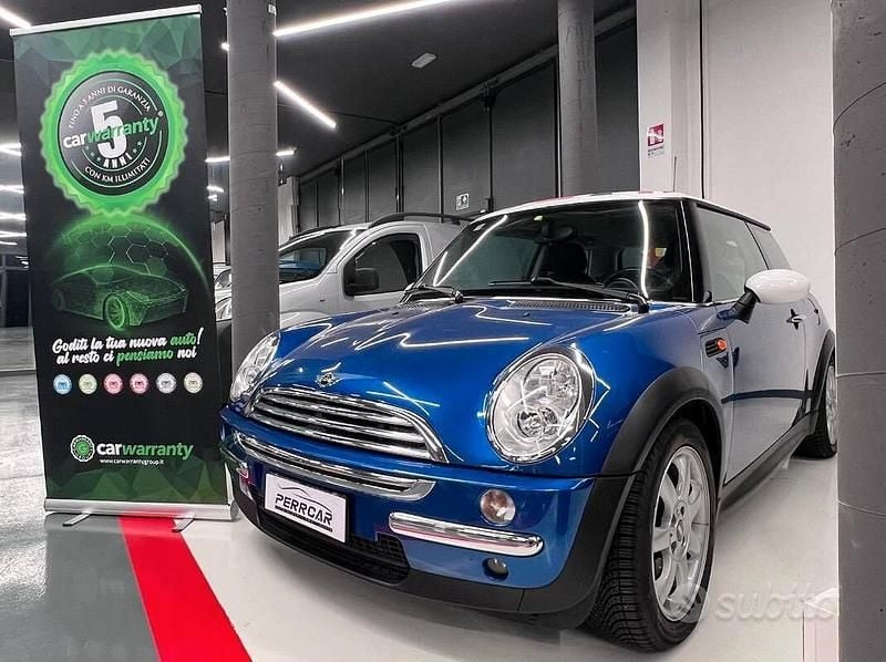 Usata Mini One D 88 CV (64 kW) 2006 Blu Utilitaria