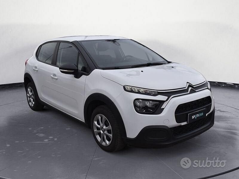 Usata Citroën C3 Feel 83 CV (61 kW) 2022 Bianco Utilitaria