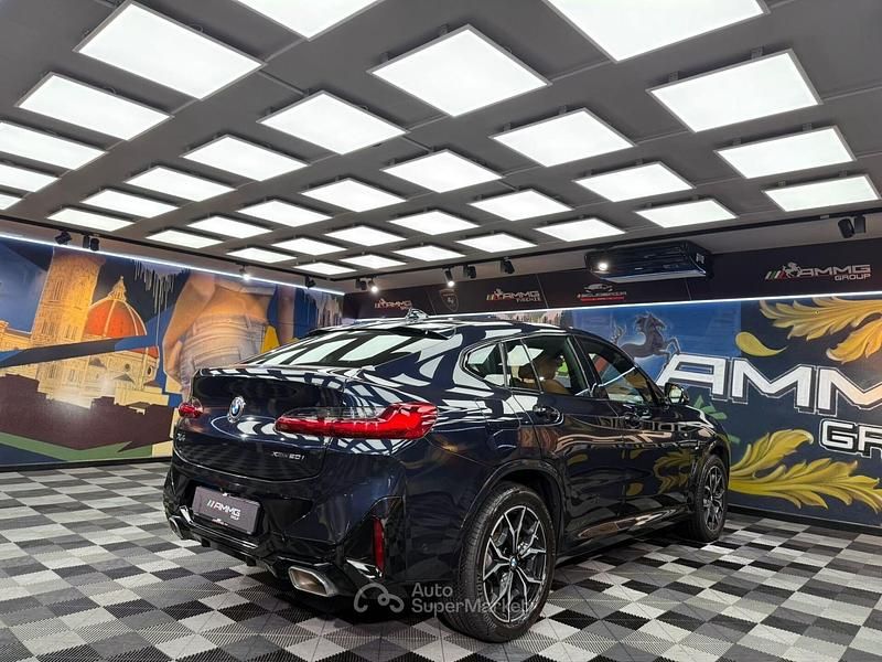 Usata BMW X4 M Sport 184 CV (135 kW) 2021 Blu SUV