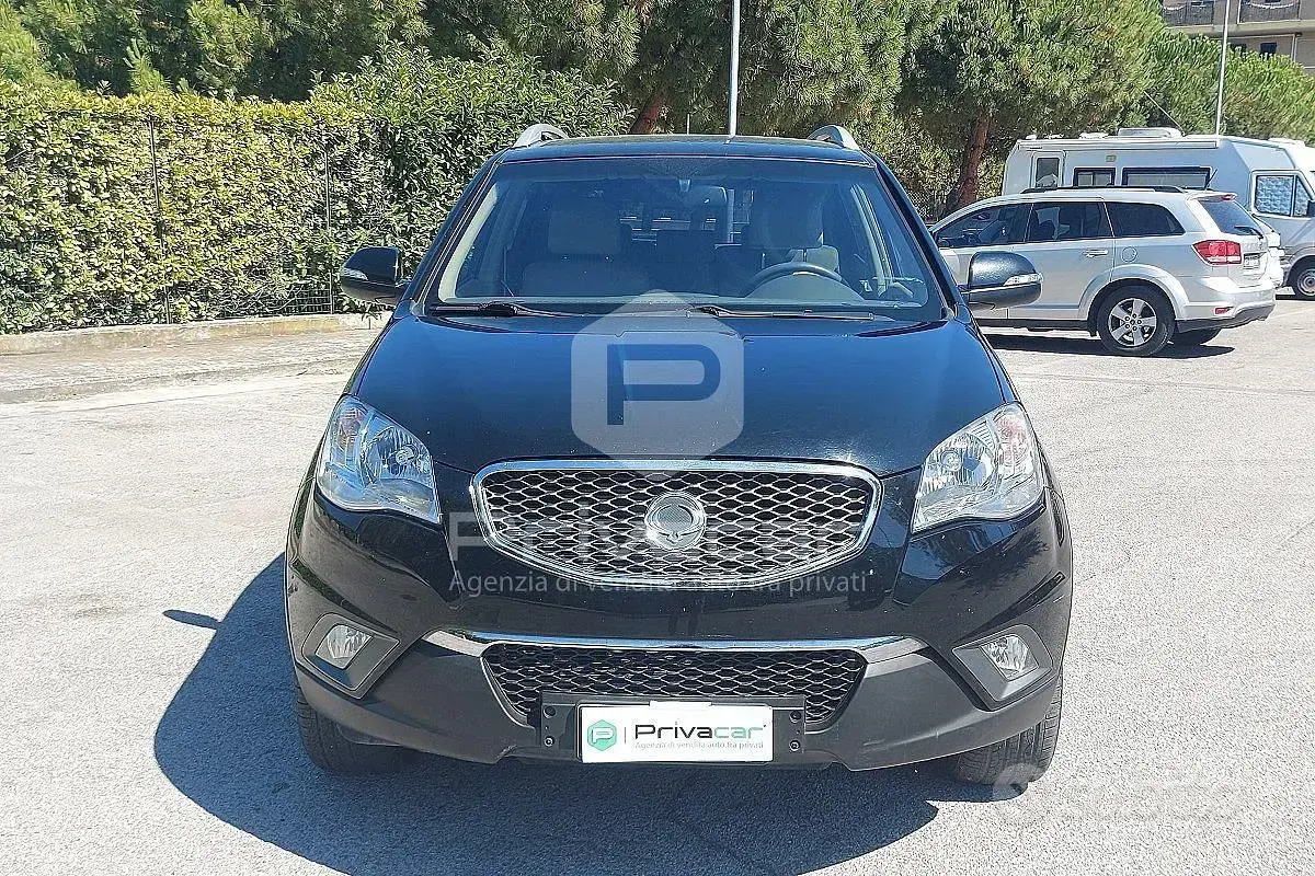 Usata SsangYong Korando 175 CV (128 kW) 2011 Nero SUV