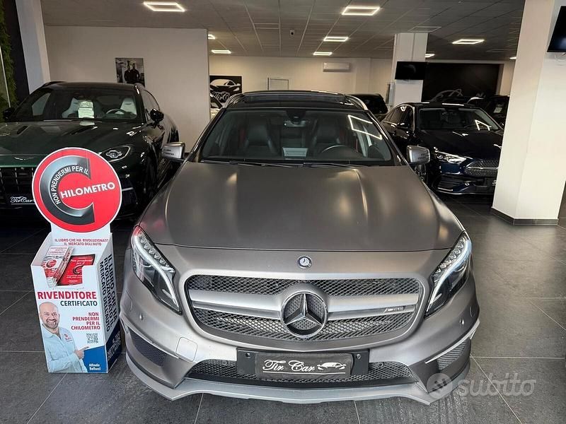 Usata Mercedes GLA45 AMG Premium 381 CV (280 kW) 2017 Grigio SUV