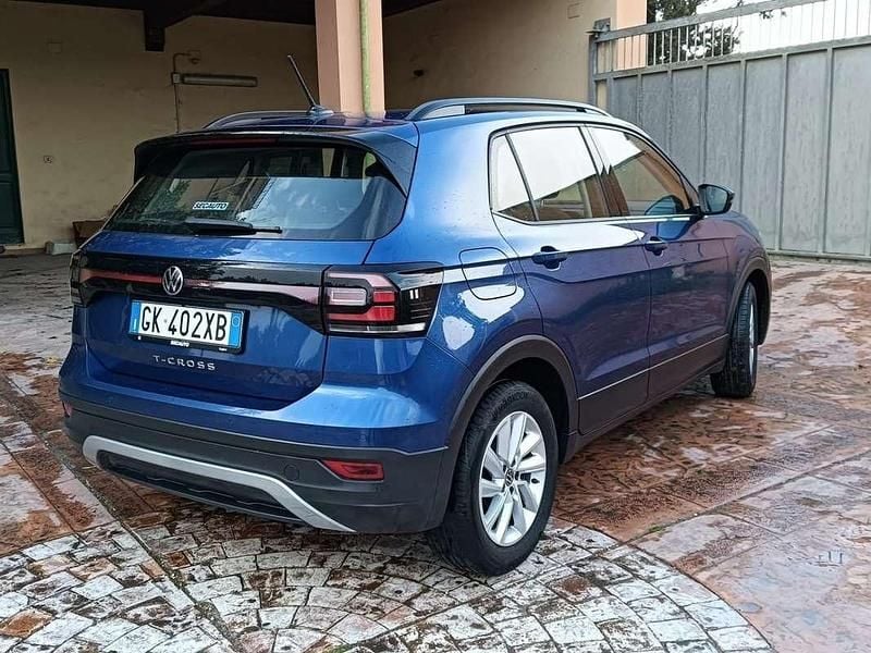 Usata VW T-Cross Style 95 CV (69 kW) 2023 Blu/azzurro SUV
