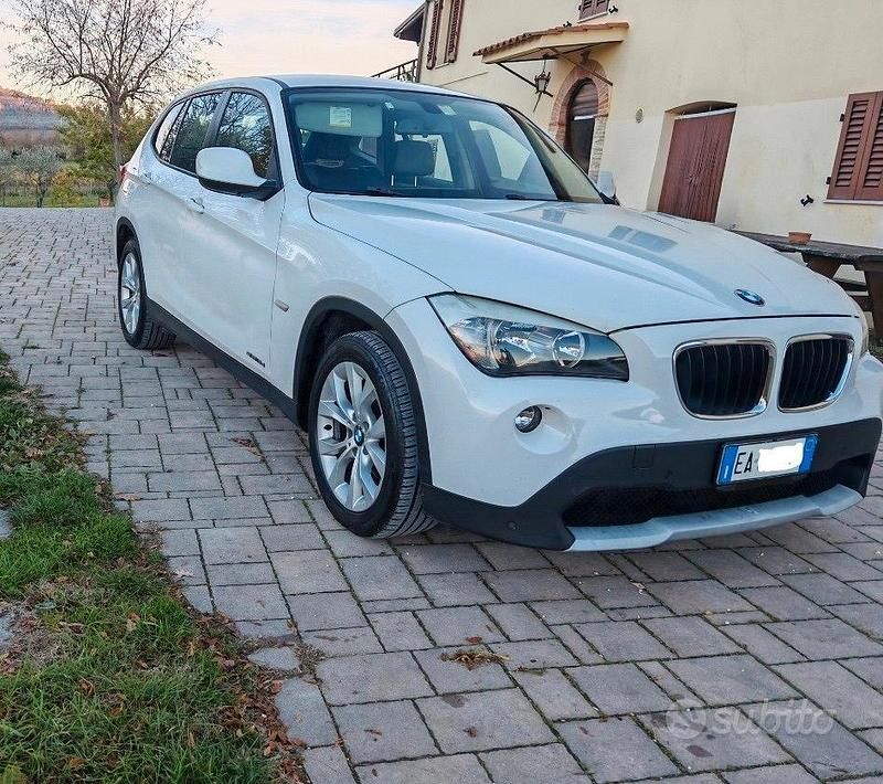 Usata BMW X1 Efficient Dynamics 143 CV (105 kW) 2010 Bianco SUV