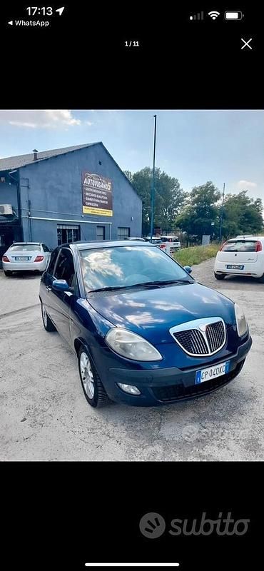 Usata Lancia Ypsilon 2004 Blu Utilitaria
