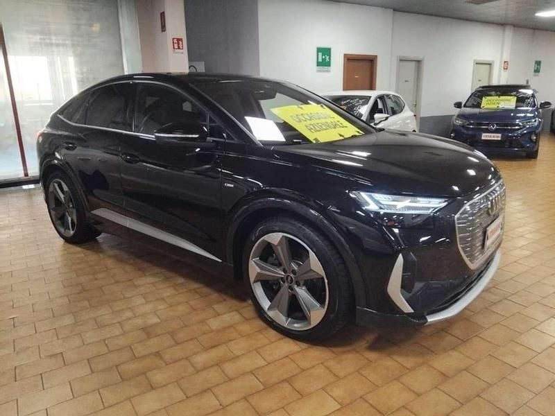 Usata Audi Q4 e-tron S-Line 69 kW (95 CV) 2021 Nero mito / metallizzato SUV