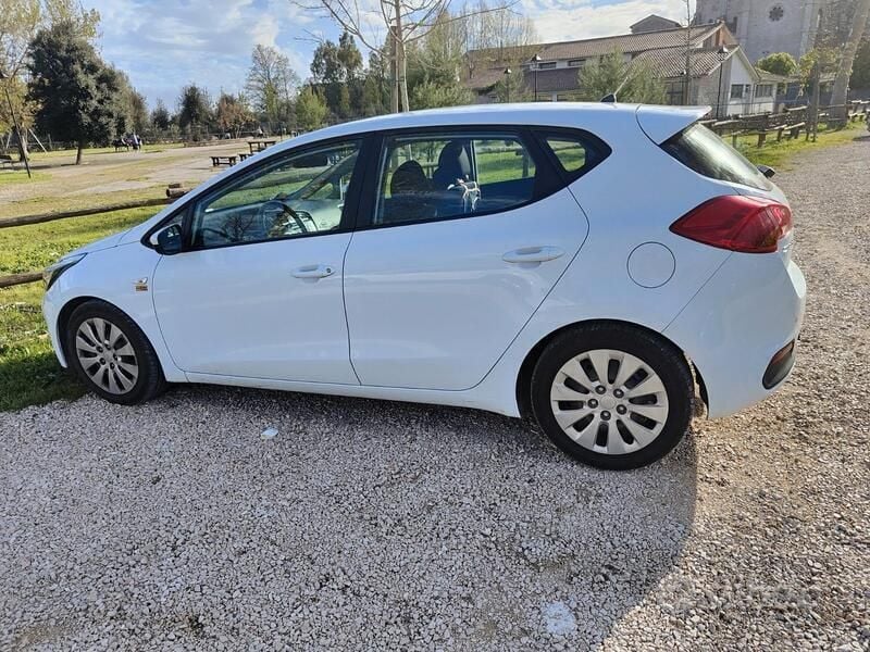 Usata Kia Ceed 90 CV (66 kW) 2014 Bianco Utilitaria