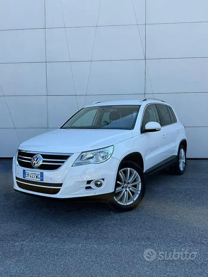 Usata VW Tiguan 150 CV (110 kW) 2011 Bianco SUV