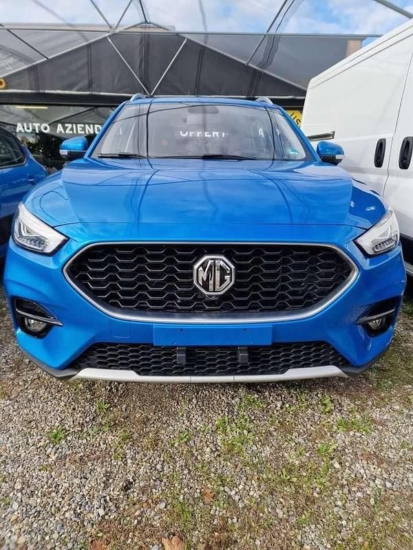 Usata MG ZS Luxury 111 CV (81 kW) 2022 Blu/azzurro SUV