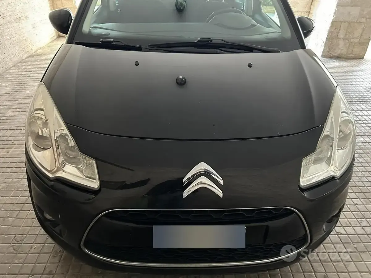 Usata Citroën C3 Exclusive 68 CV (50 kW) 2010 Nero Berlina
