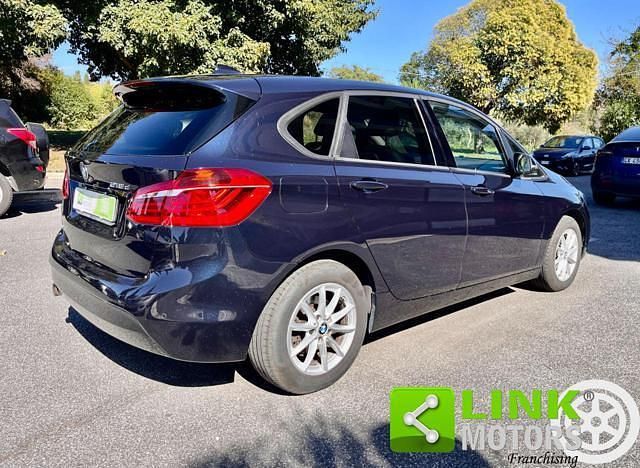 Usata BMW 218 Active Tourer Advantage 150 CV (110 kW) 2015 Blu Monovolume