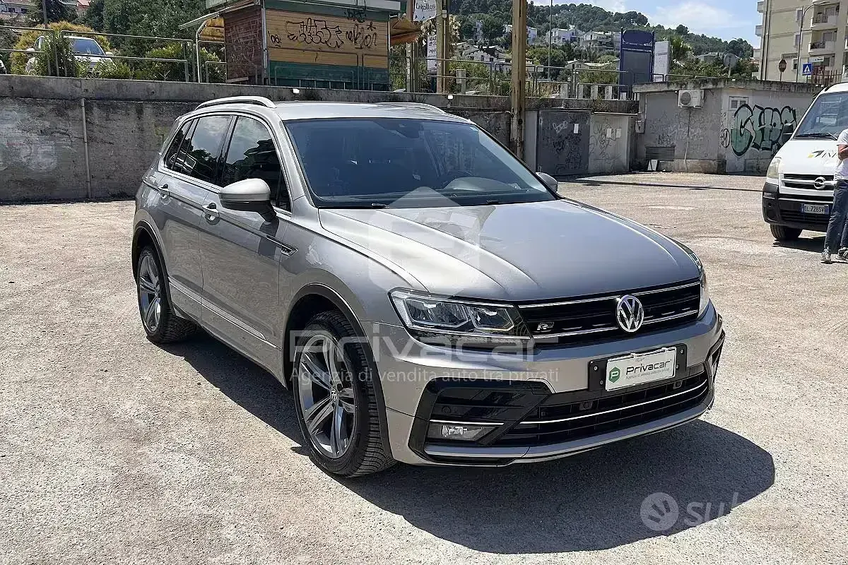 Usata VW Tiguan Advance 150 CV (110 kW) 2019 Grigio SUV