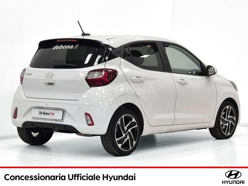 Usata Hyundai i10 Prime 63 CV (46 kW) 2024 Bianco Utilitaria