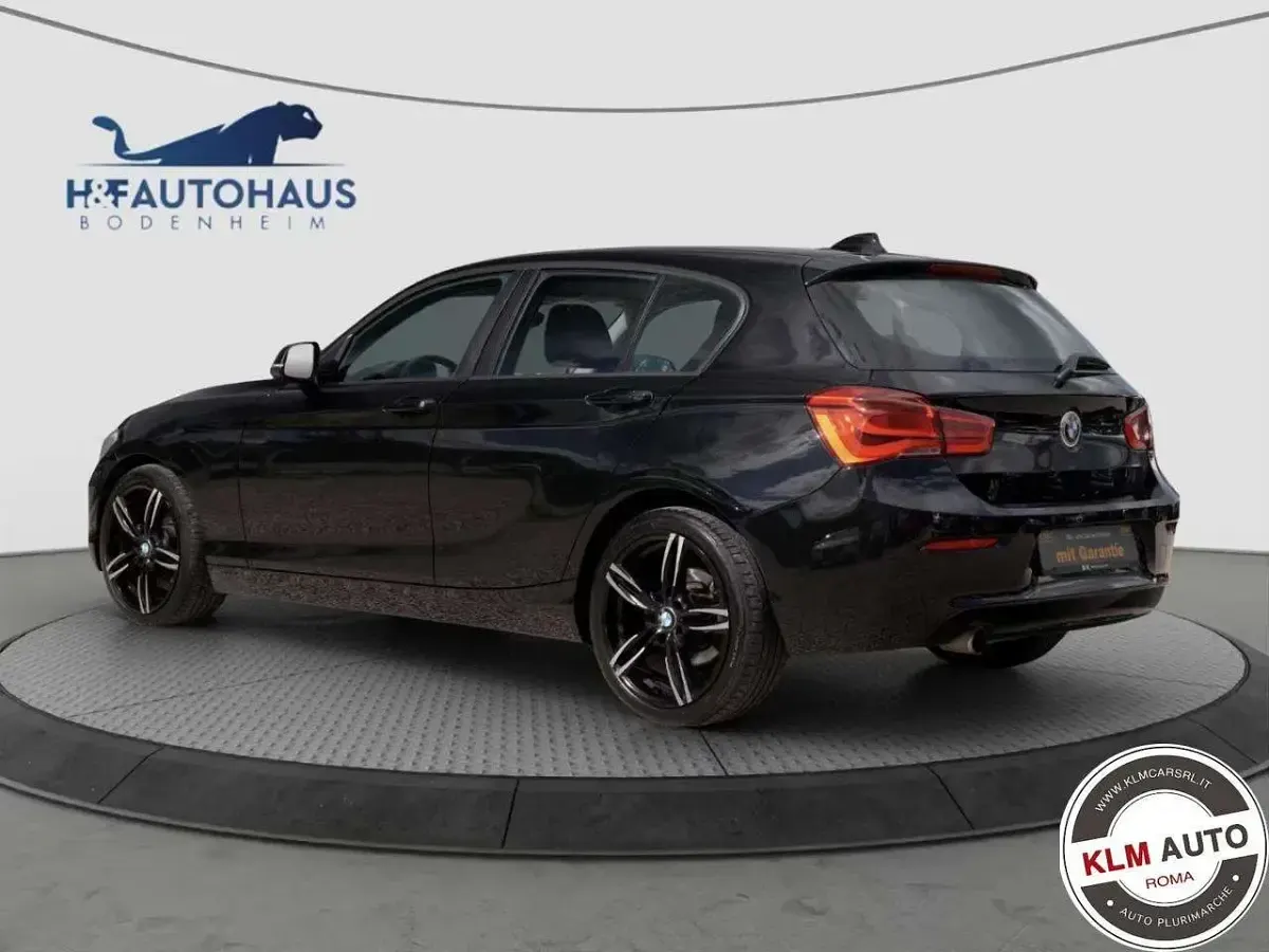 Usata BMW 118 Sport Line 136 CV (100 kW) 2018 Nero Utilitaria
