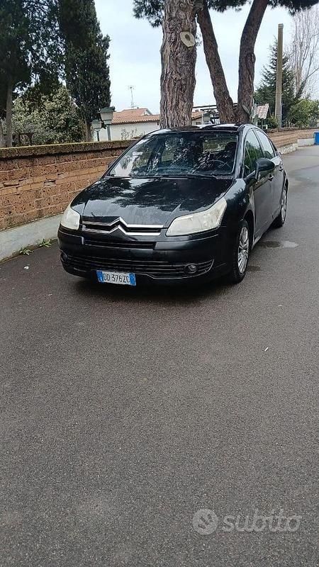 Usata Citroën C4 109 CV (80 kW) 2007 Nero Utilitaria