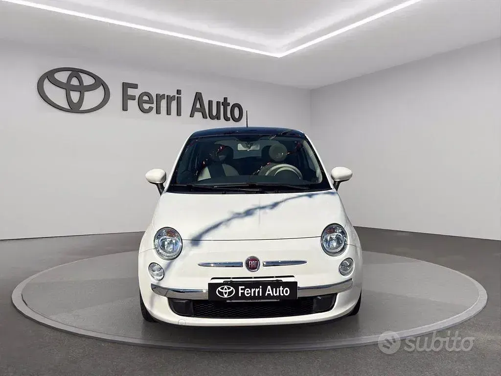 Usata Fiat 500 Lounge 69 CV (50 kW) 2015 Bianco Berlina