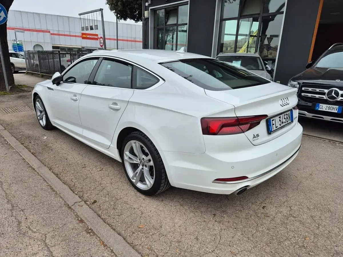 Usata Audi A5 Sport 170 CV (125 kW) 2018 Bianco Coupé