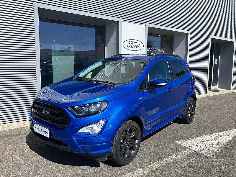 Blu/azzurro Usata 2021 Ford Ecosport ST SUV | 14.900 € (Buon prezzo) - Immagine 1/4