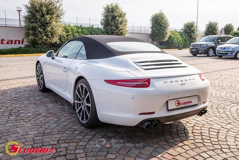 Usata Porsche 911 Carrera Cabriolet 350 CV (257 kW) 2013 Bianco Cabrio