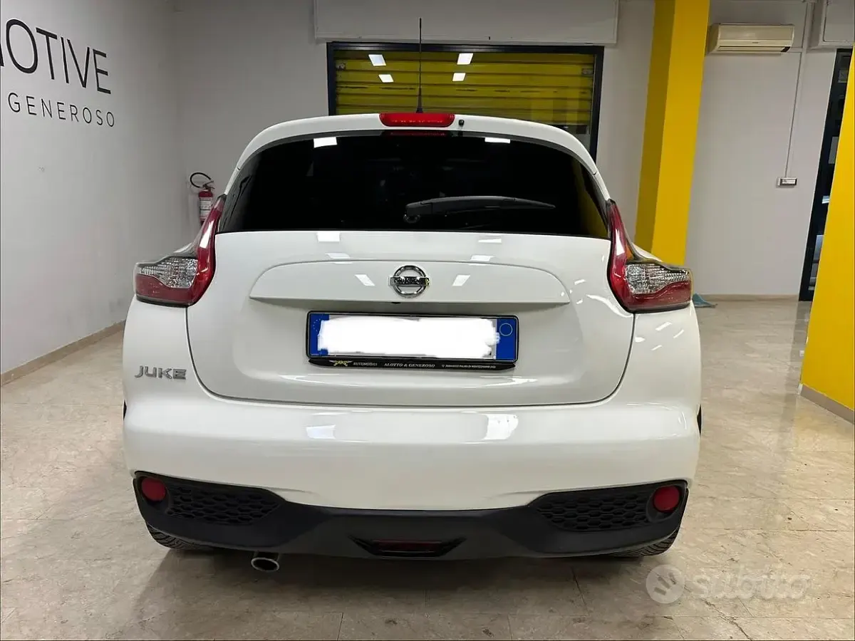 Usata Nissan Juke Visia 110 CV (80 kW) 2018 Bianco SUV