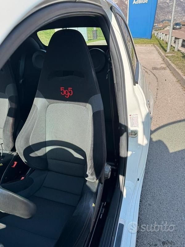 Usata Abarth 595C Competizione 180 CV (132 kW) 2016 Bianco Cabrio