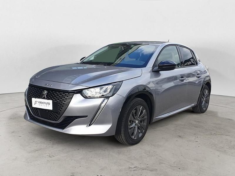Usata Peugeot e-208 Allure 56 kW (77 CV) 2022 Grigio Utilitaria