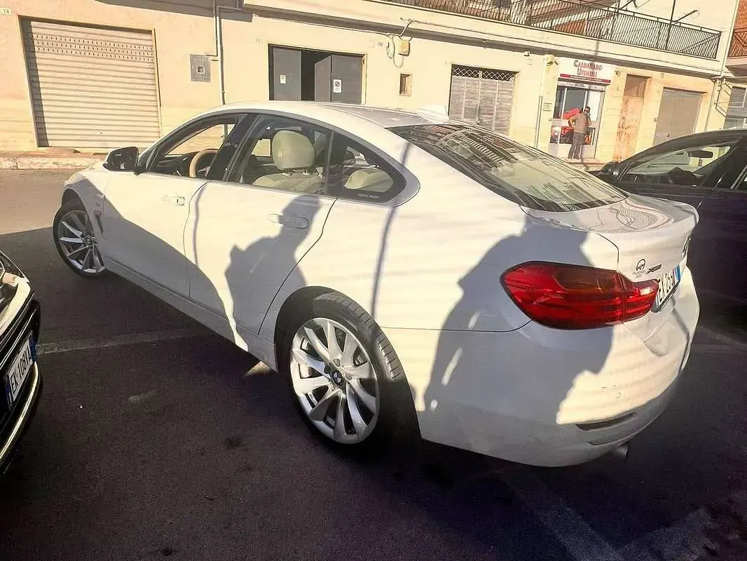 Usata BMW 420 184 CV (135 kW) 2014 Bianco Coupé