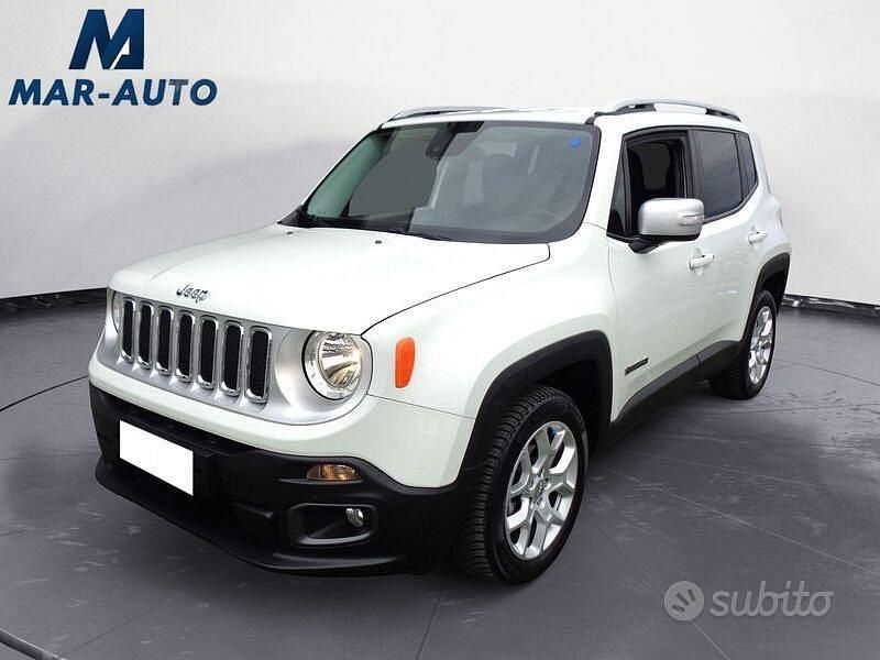 Bianco Usata 2017 Jeep Renegade Limited SUV | 14.990 € (Buon prezzo) - Immagine 1/4