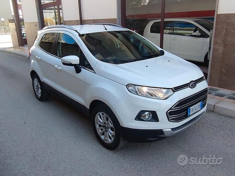 Usata Ford Ecosport Titanium 95 CV (69 kW) 2017 Bianco SUV
