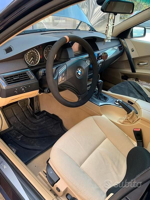 Usata BMW 525 2004 Blu Berlina