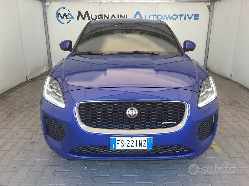 Usata Jaguar E-Pace R-Dynamic 180 CV (132 kW) 2019 Caesium blue met SUV