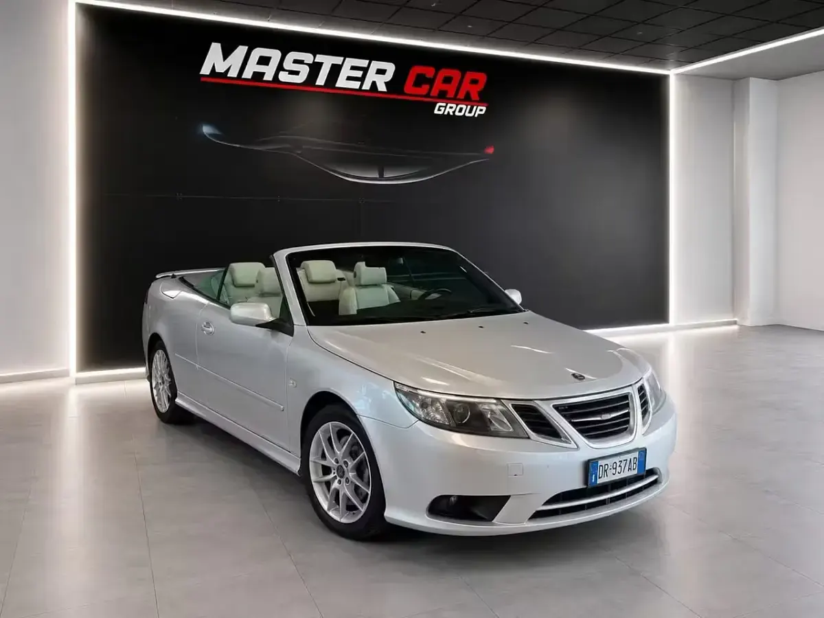 Usata Saab 9-3 Cabriolet Linear 150 CV (110 kW) 2008 Grigio Cabrio