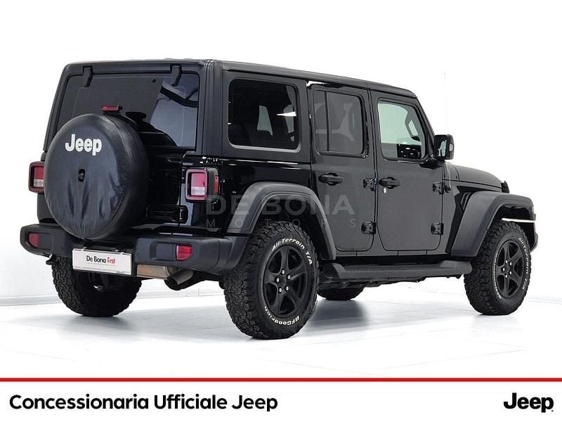Usado Jeep Wrangler Unlimited Sport 271 CV (199 kW) 2021 Negro SUV