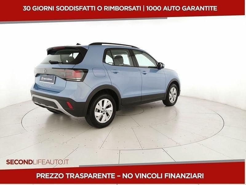 Usata VW T-Cross Life 95 CV (69 kW) 2024 Blu SUV