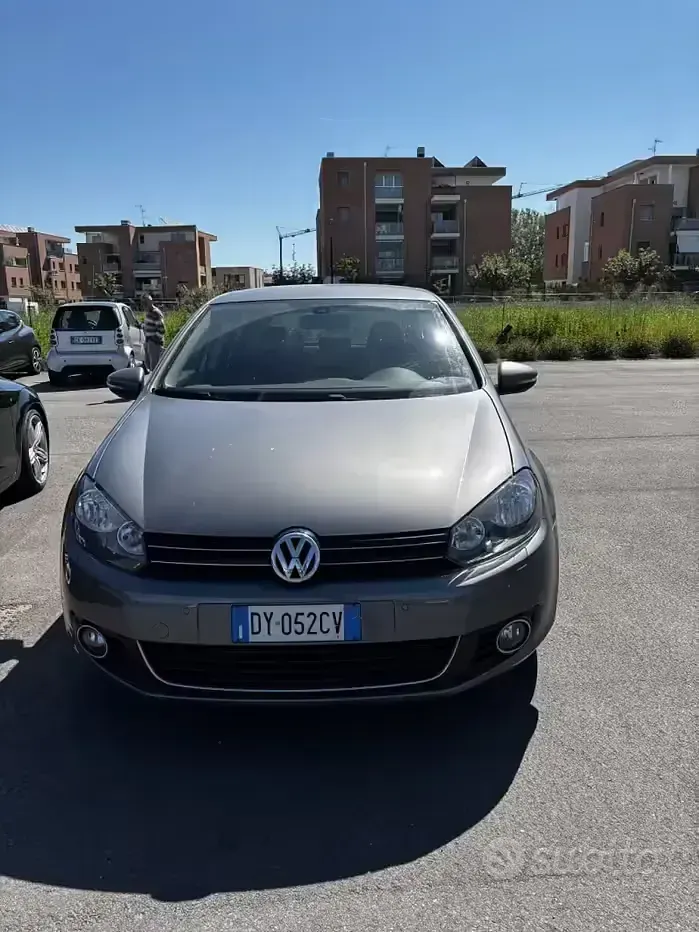 Usata VW Golf VI Highline 122 CV (89 kW) 2009 Grigio Utilitaria