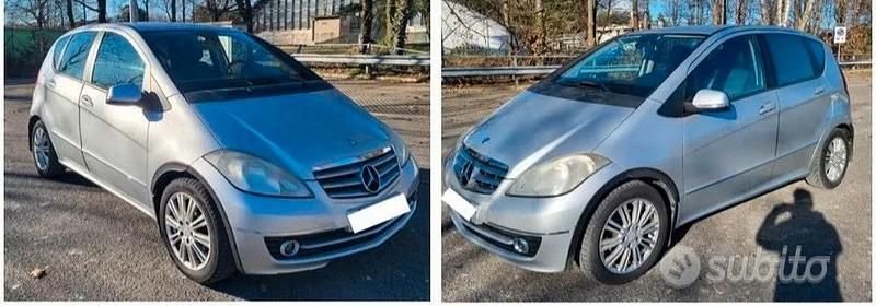 Usata Mercedes A180 Executive 109 CV (80 kW) 2009 Grigio Utilitaria