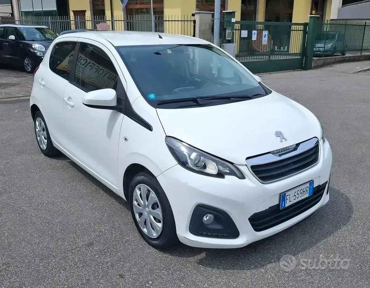 Usata Peugeot 108 Active 69 CV (50 kW) 2018 Bianco Berlina