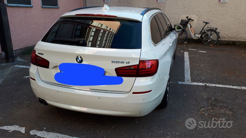 Bianco Usata 2015 BMW 525 Luxury Line Station wagon | 16.500 € (Cara) - Immagine 1/4