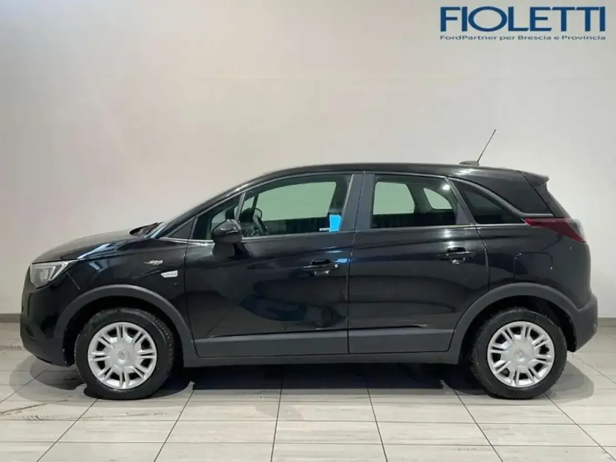 Usata Opel Crossland X 99 CV (72 kW) 2018 Nero SUV