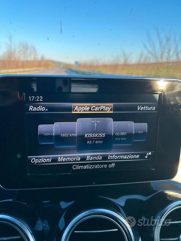 Usata Mercedes C220 Premium Plus 194 CV (142 kW) 2018 Bianco Coupé