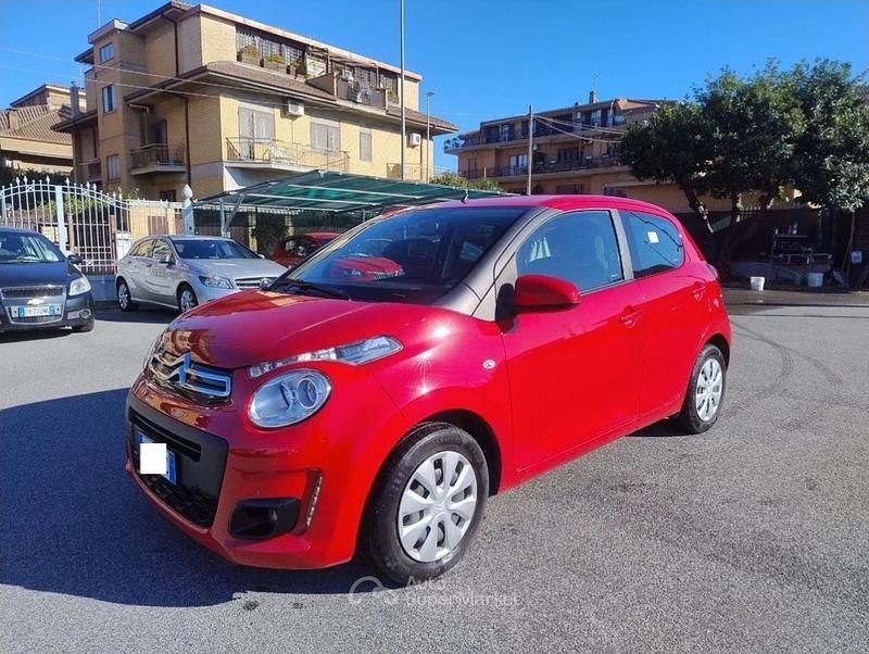 Usata Citroën C1 Feel 72 CV (52 kW) 2021 Rosso Utilitaria