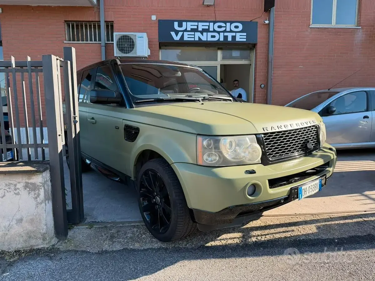 Usata Land Rover Range Rover Sport S 190 CV (139 kW) 2007 Verde SUV