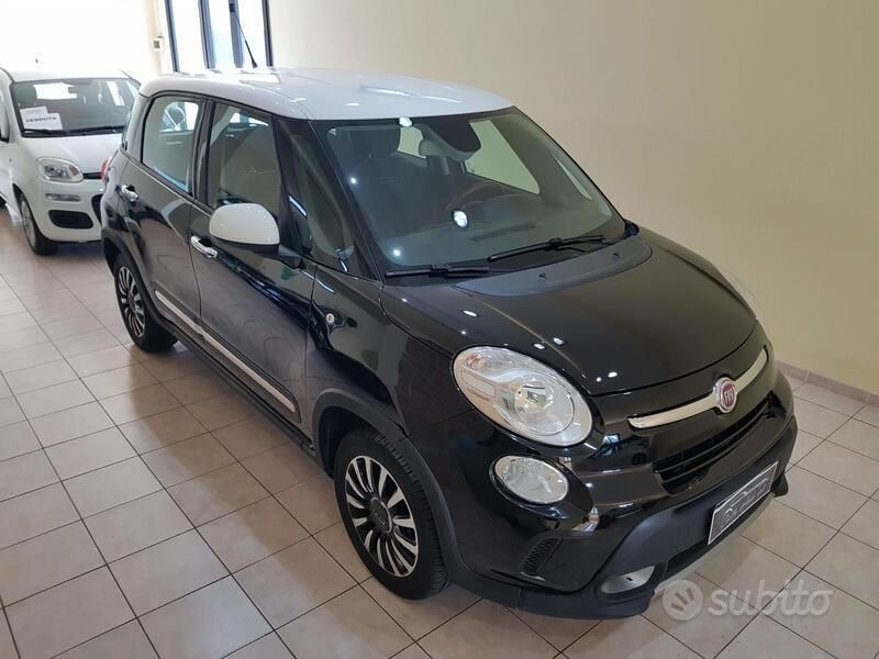 Usata Fiat 500L Trekking 95 CV (69 kW) 2016 Nero Monovolume