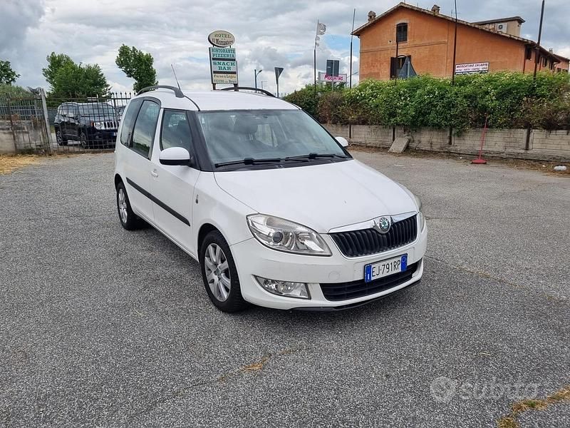 Usata Skoda Roomster Elegance 105 CV (77 kW) 2011 Bianco Monovolume