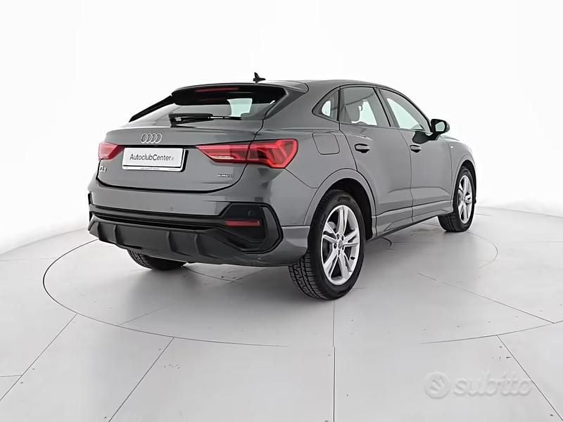Usata Audi Q3 Sportback S-Line 190 CV (139 kW) 2020 Grigio scuro SUV