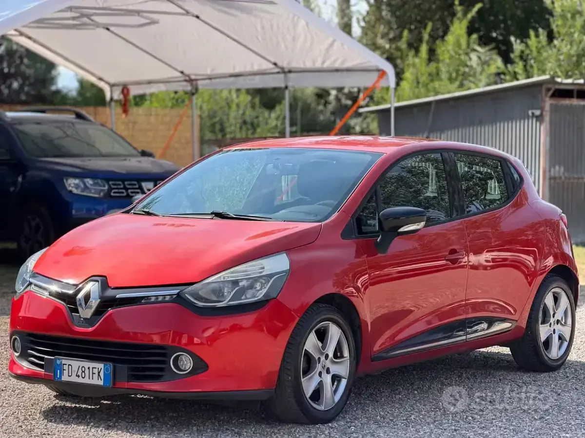 Usata Renault Clio IV 75 CV (55 kW) 2016 Rosso Berlina