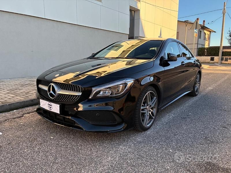 Usata Mercedes CLA220 Premium 177 CV (130 kW) 2017 Nero Berlina