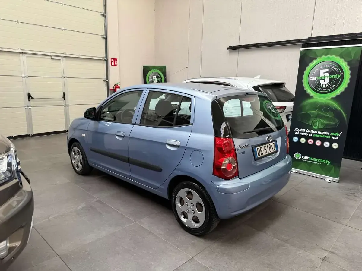 Usata Kia Picanto 60 CV (44 kW) 2008 Blu/azzurro Utilitaria