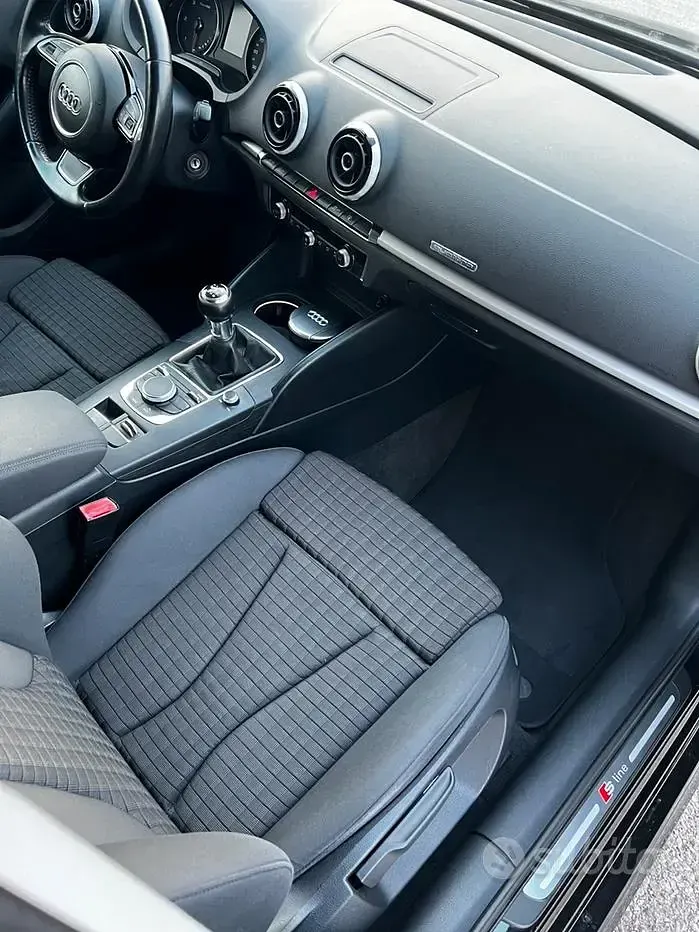 Usado Audi A3 150 CV (110 kW) 2013 Negro Berlina
