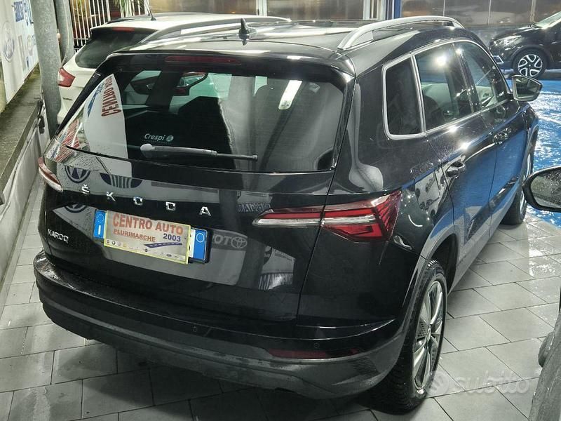 Usata Skoda Karoq 116 CV (85 kW) 2022 Nero SUV